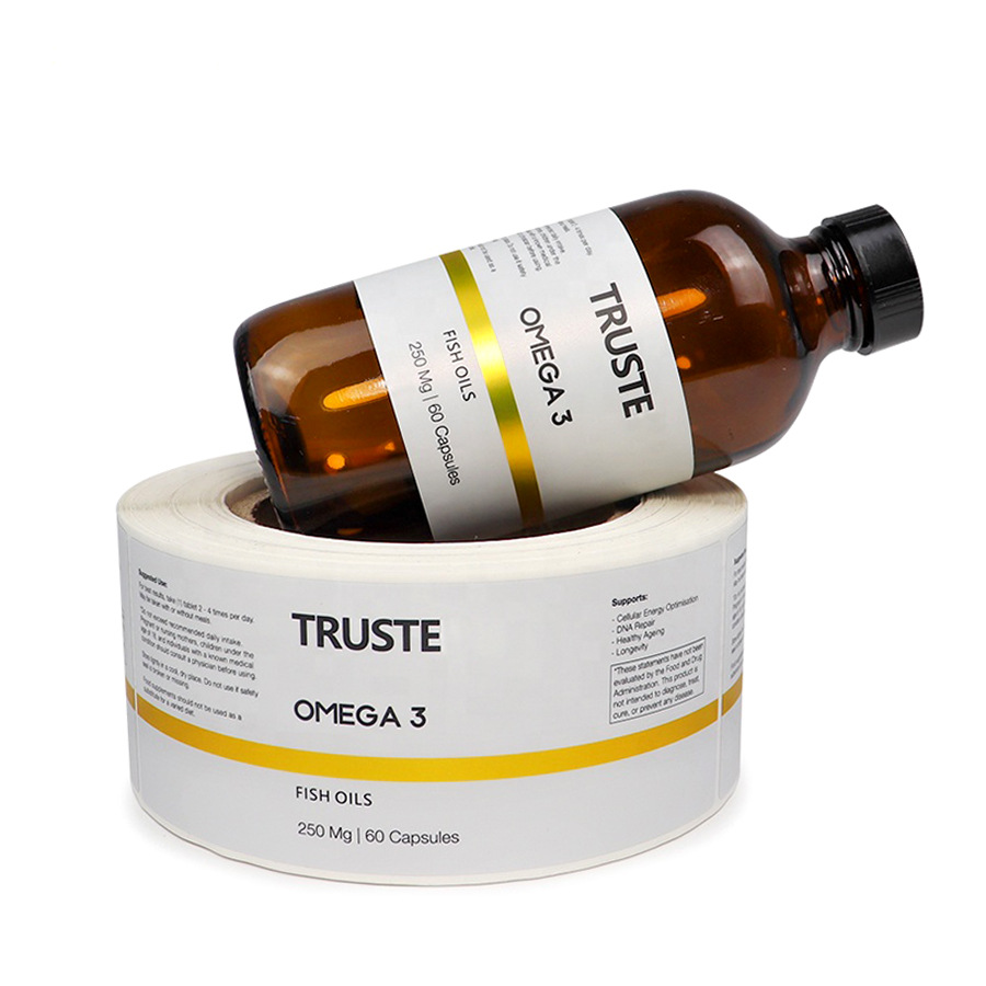 Label Maker - Dostosowane naklejki na butelki farmaceutyczne z