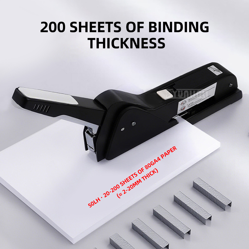 Stapler Heavy Duty - Zszywacz do siodłowego zszywania z długim