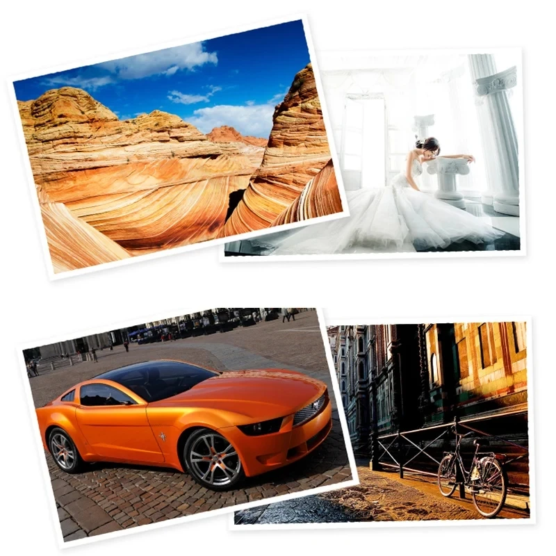 Photo Printer - Papier fotograficzny A4, błyszczący, 100 arkuszy,