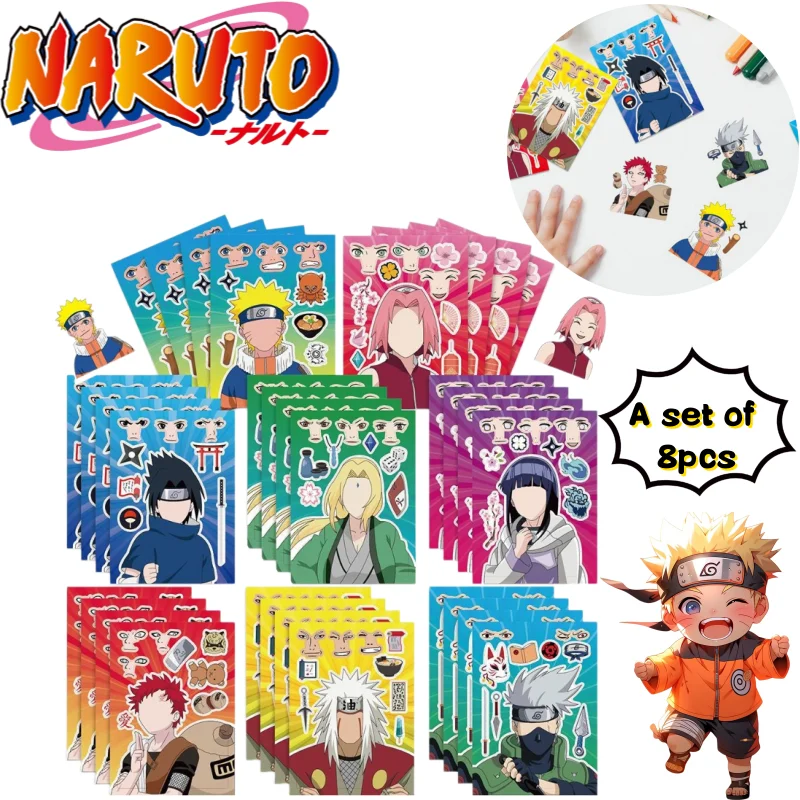 Printer Paper - Naklejki Naruto Uzumaki, Naruto Hatake Kakashi