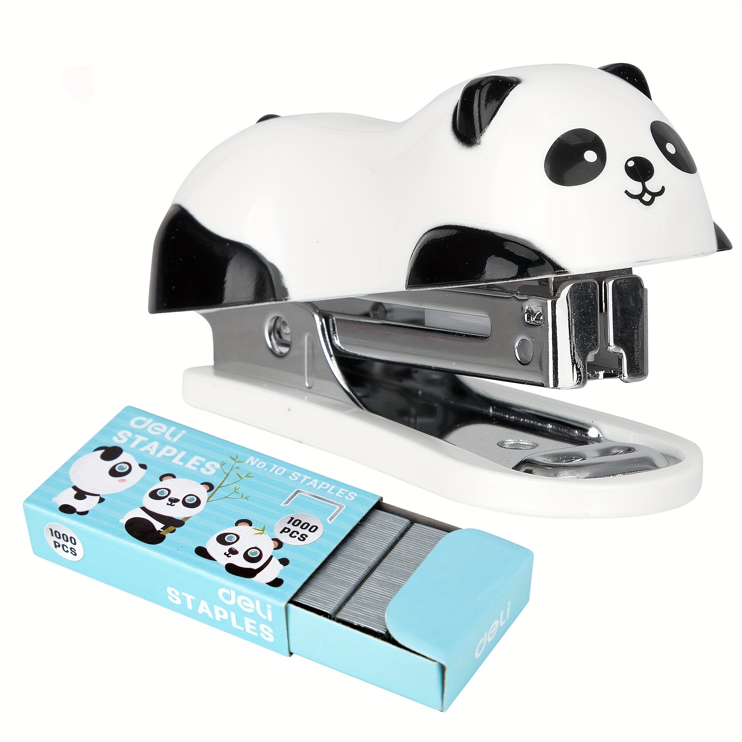 Stapler Heavy Duty - DELI Cartoon Mini zestaw zszywaczy zszywacz