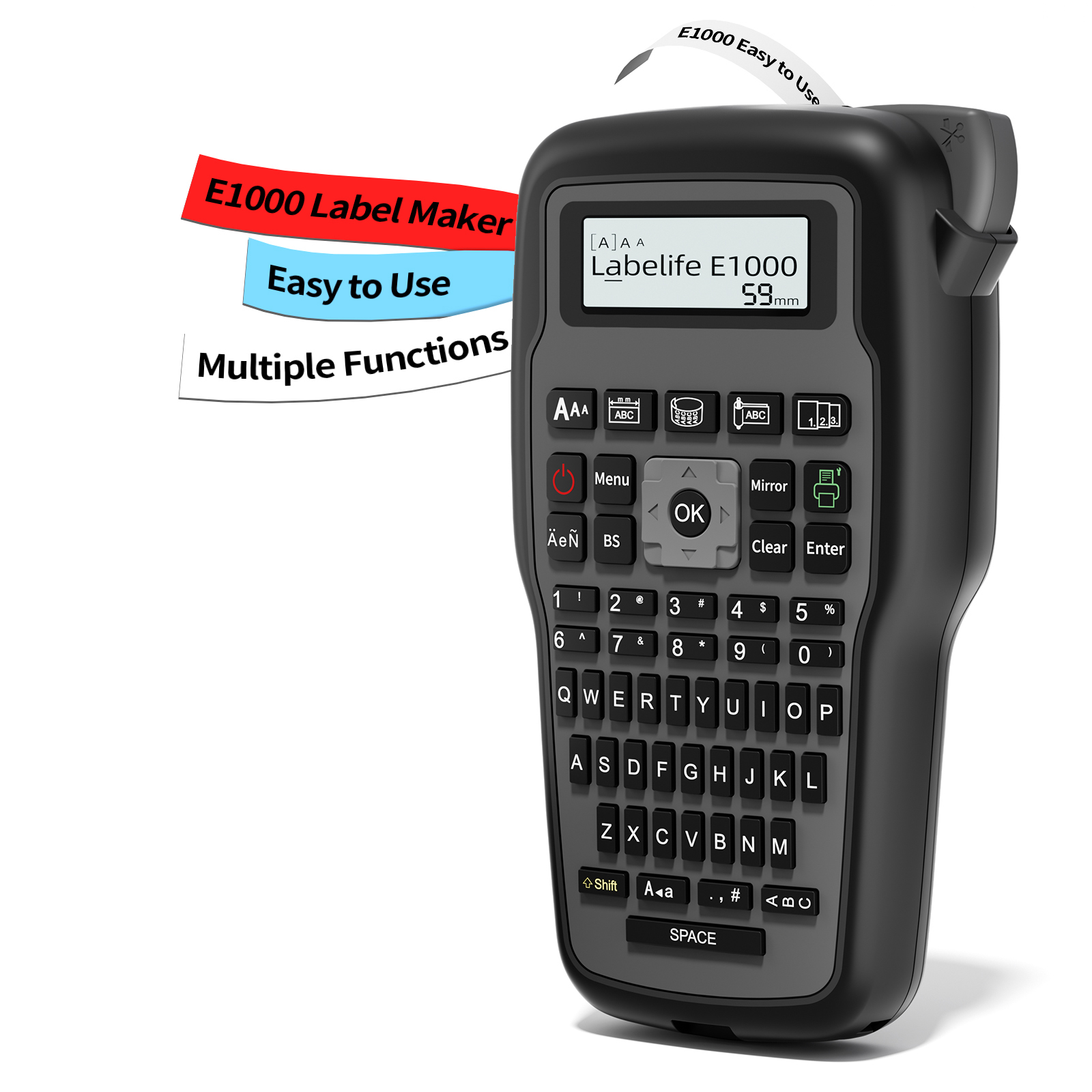 E1000 Pro – przenośna maszyna  – Label Maker recenzja i cena